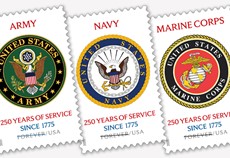 Military US Stamps